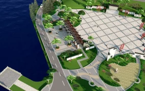 Chinese Style Urban Square