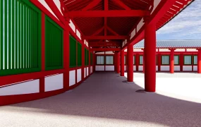 Chinese Style Corridor