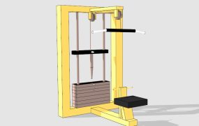 Lat Pulldown Cable Machine