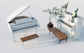 White Pianos