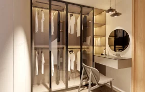 Small Dressing Room With Vanity