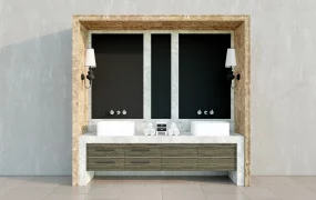 Marble Bathroom Vanity Unit