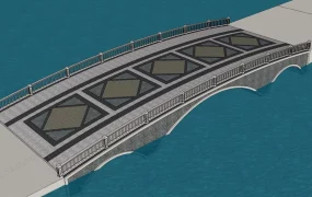 Small Stone Arch Bridge