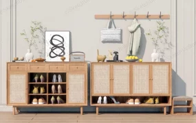 Entryway Storage Cabinets Design