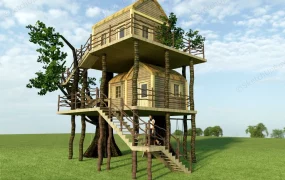 2 Story Treehouse
