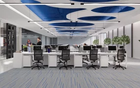 Contemporary Office Space Layout