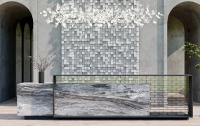 Stylish Hotel Reception Design