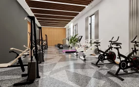 Corporate Office Fitness Gym Design