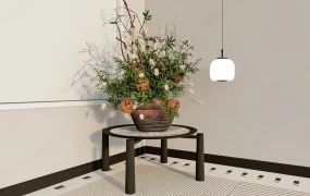 Creative Floral Arrangement