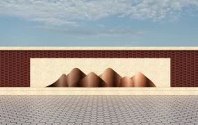 Oriental Style Feature Wall