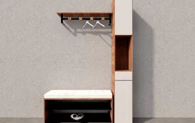 Simple Entryway Bench With Storage