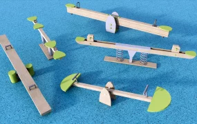 Collection Of Wooden Seesaws