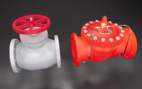 Two Industrial Valves