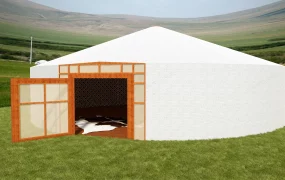 Traditional Mongolian Yurt