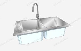 Double Bowl Kitchen Sink