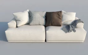 Cream Colored Sectional Sofa