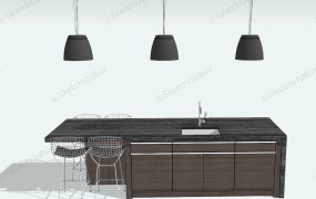 Kitchen Island With Pendant Lights