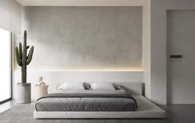 Japandi Style Minimalist Bedroom