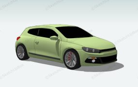 Volkswagen Scirocco Green