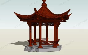 Ancient Chinese Pavilion