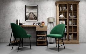 Rustic Industrial Home Office