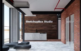 Industrial Style Office Design
