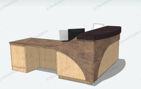 Retail Store Reception Desk Idea
