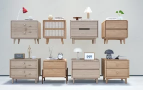 Modern Wooden Nightstands
