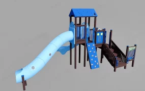 Back Yard Playset Slide