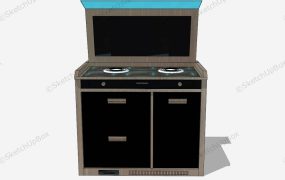 Gas Integrated Stove