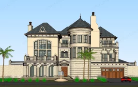 French Mansion Architecture