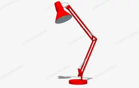 Red Desk Lamp