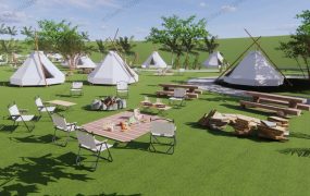 Family Campground Design Idea