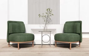 Elegant Modern Accent Chairs Set