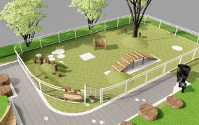 Small Dog Park Design