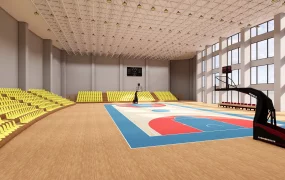 Indoor Basketball Court Gym