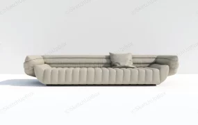 Cream Leather Sofa Living Room