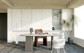 Wabi Sabi Home Office Design