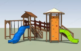 Swing And Slide Playset