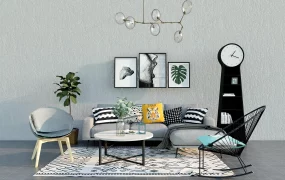 Casual Living Room Set