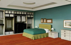 Retro Style Bedroom Idea