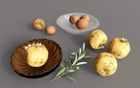 Tangerines And Pomegranates