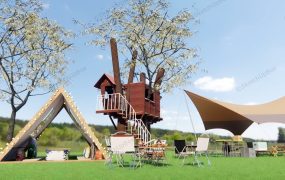 Treehouse Glamping Design