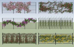 Flower Garden Fence