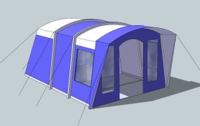 Blue Camping Tent