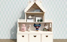 House Shaped Toy Storage