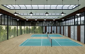 Indoor Badminton Court Design