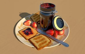 Bread And Jam Breakfast