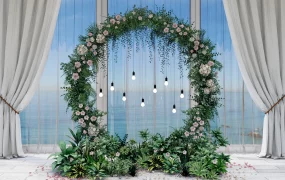 Beautiful Flower Wedding Arch