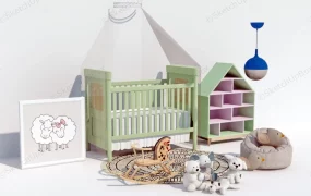 Baby Girl Nursery Room Decor